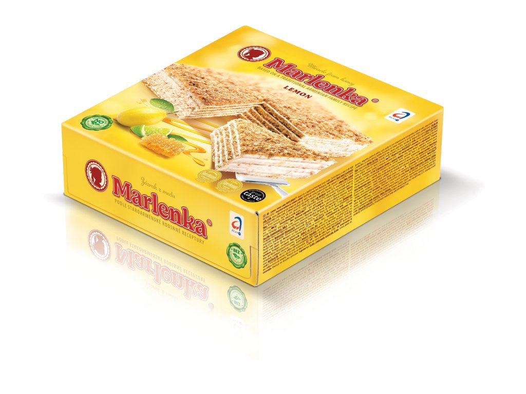 Marlenka Medová torta citrónová 800g