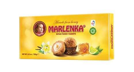 Marlenka citrónové guličky 235g