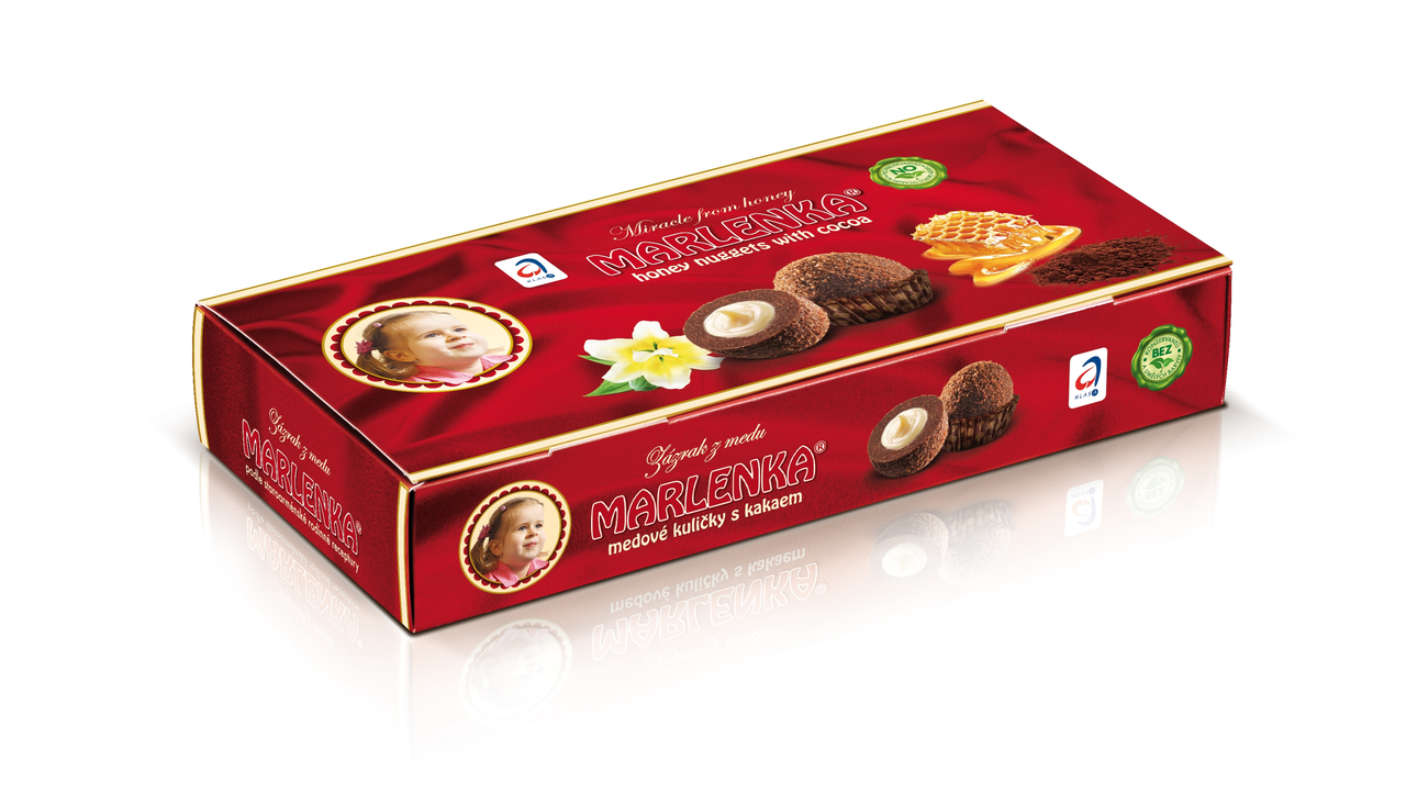 Marlenka medové guličky s kakaom 235g