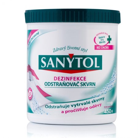 Sanytol dezinfekční odstraňovač skvrn 450 g