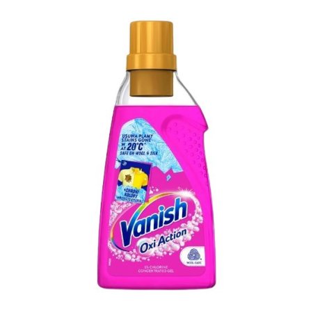 Vanish Oxi Action Pink Color koncentrovaný gél na škvrny 750 ml