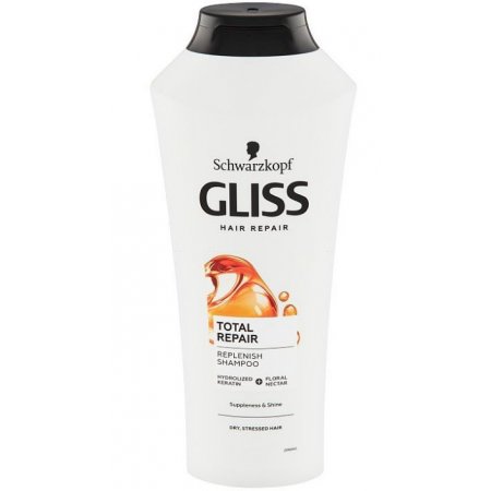 Schwarzkopf Gliss Kur Total Repair 19 šampón pre suché a poškodené vlasy 400 ml
