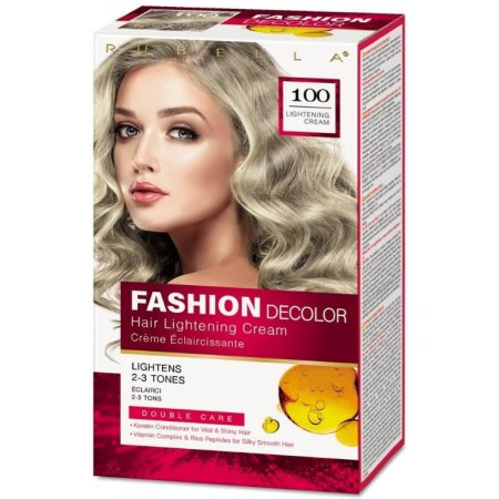 Rubella Fashion Color farba na vlasy č.100 Zosvetlovač