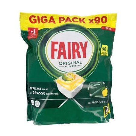 Jar Fairy All In One Original Lemon kapsule do umývačky 90ks