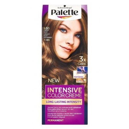 Schwarzkopf Palette ICC farba na vlasy 50ml 7-65 (LG5) Trblietavý nugát