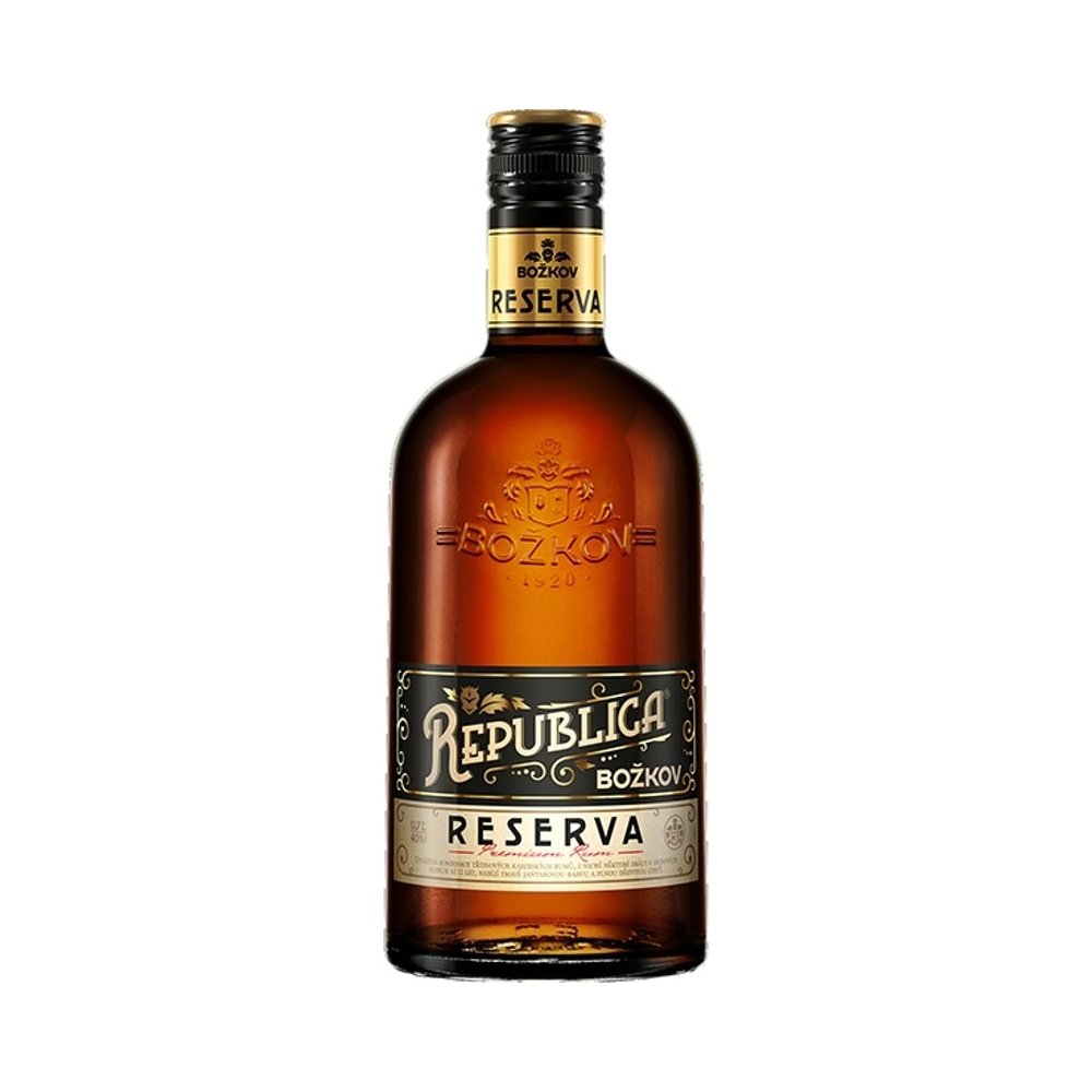 Božkov Republica Reserva 40% 0,7 l (čistá fľaša)