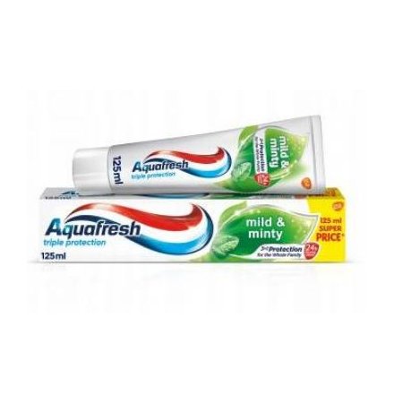 Aquafresh zubná pasta 125ml Mild&Minty