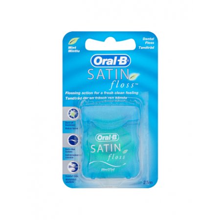 Oral-B Satin Floss Mint zubná niť 25m