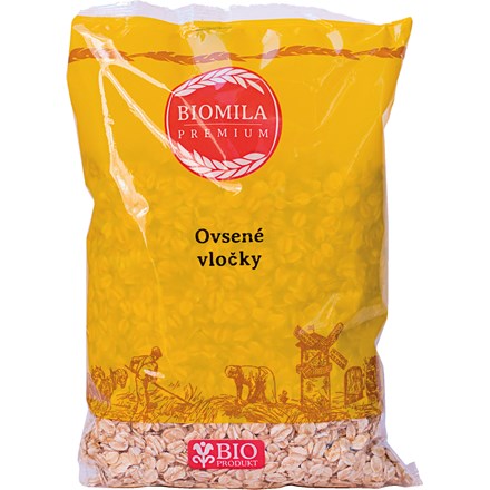BIOMILA Ovsené vločky 500 g
