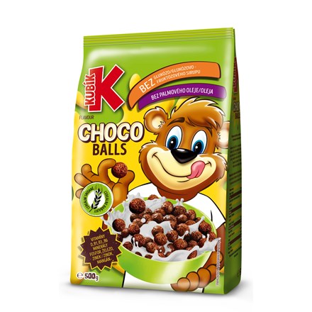 KUBÍK Choco Balls cereálie do mlieka 500 g