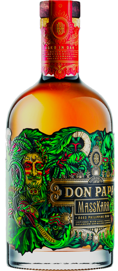 Don Papa Masskara 40% 0,7 l (čistá fľaša)