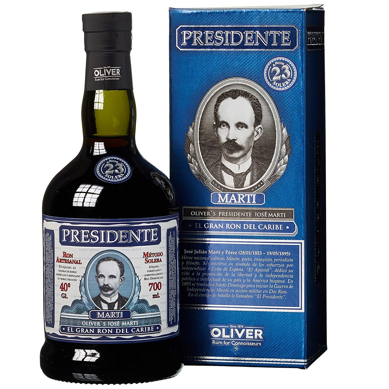 Presidente Marti Solera 23y 40% 0,7 l (kartón)