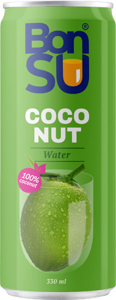 BonSU BonSU® - 100% kokosová voda 12x330 ml