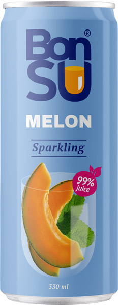 BonSU BonSU® - sýtený nápoj z 99% melónovej štavy 12x330 ml