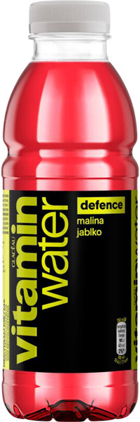 Vitamin Water Defence malina jablko 500 ml