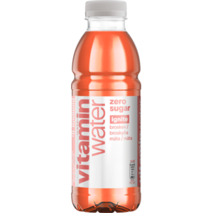 Vitamin Water Ignite broskyňa mäta 500 ml