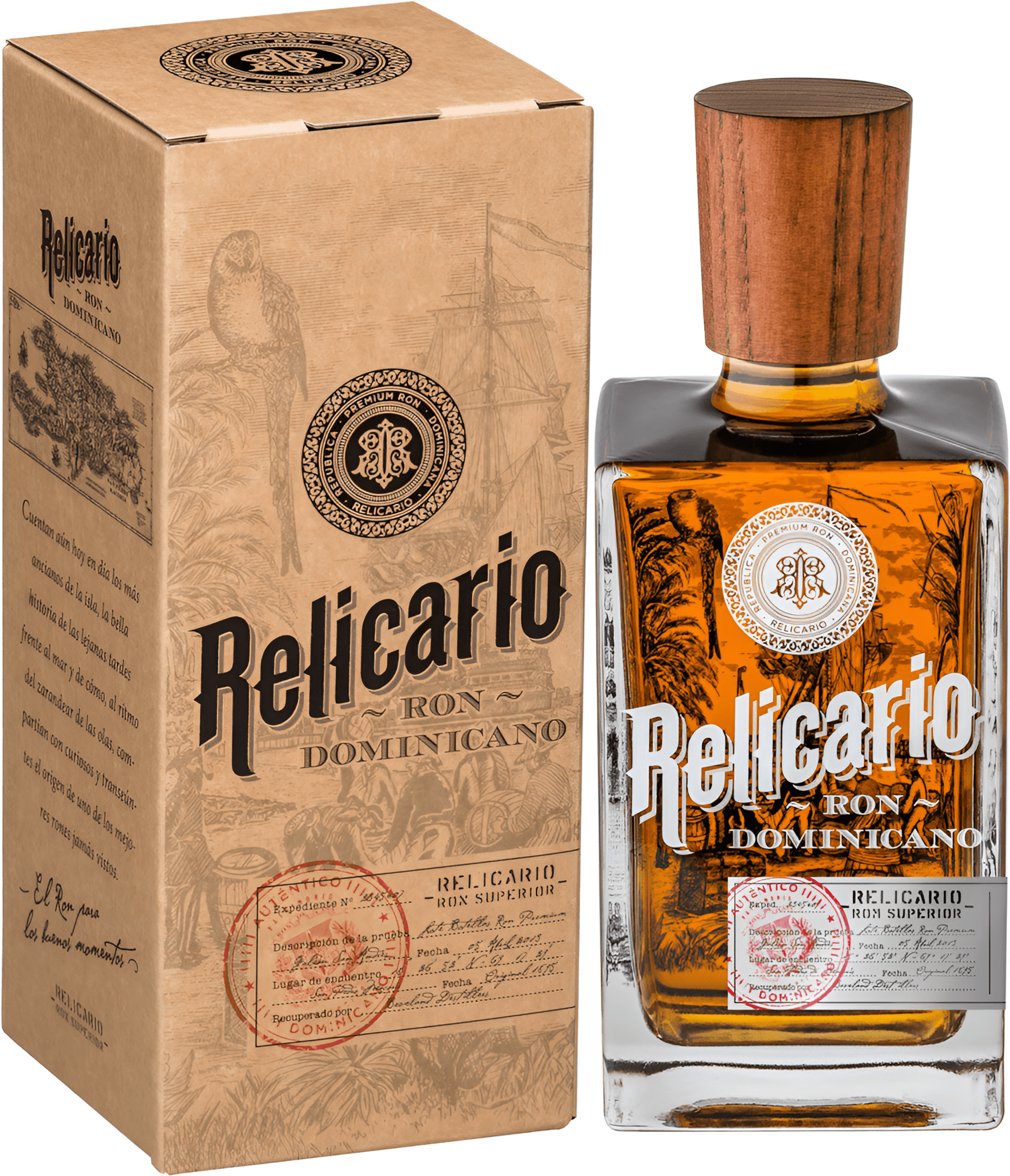 Relicario Ron Dominicano 40% 0,7 l (kartón)