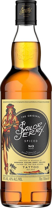 Sailor Jerry 40% 0,7 l (čistá fľaša)