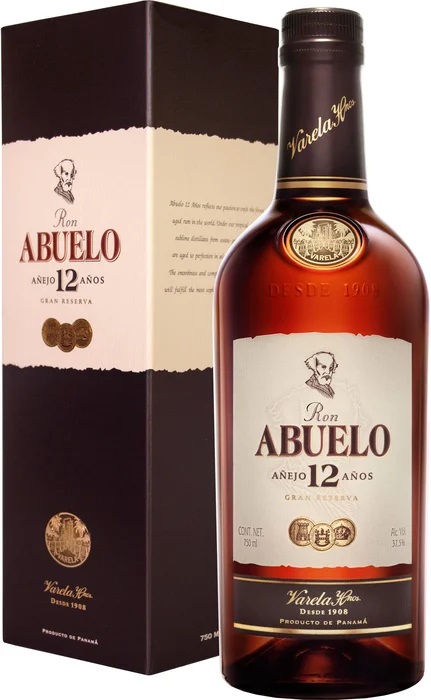 Abuelo 12y 40% 0,7 l (kartón)