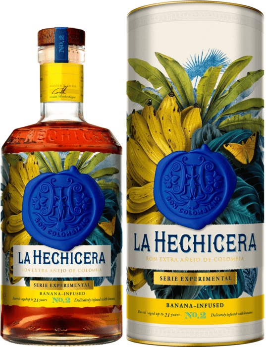 La Hechicera Serie Experimental No.2 Banana Infused 41% 0,7 l (tuba)