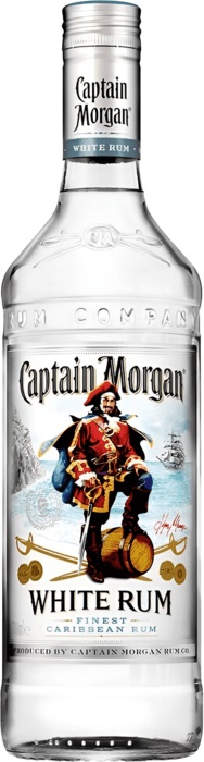Captain Morgan White Rum 37,5% 0,7 l (čistá fľaša)