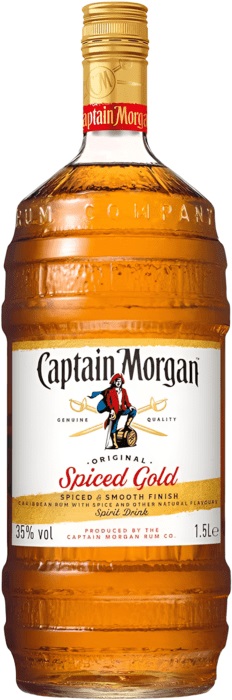 Captain Morgan Spiced 35% 1,5 l (čistá fľaša)