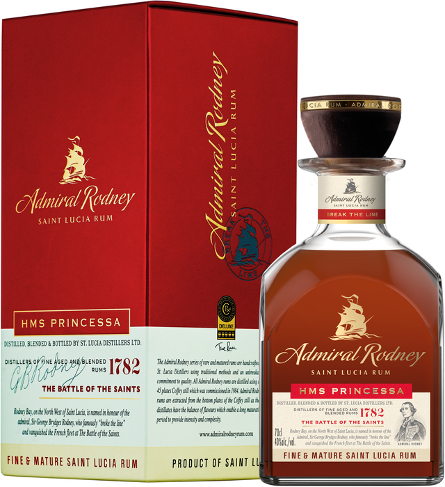 Admiral Rodney Princessa 40% 0,7 l (kartón)