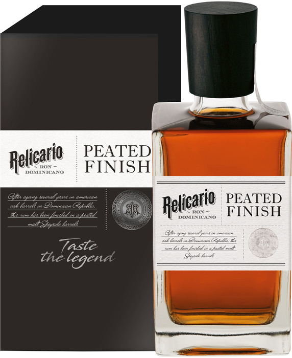 Relicario Ron Dominicano Peated Finish 40% 0,7 l (kazeta)