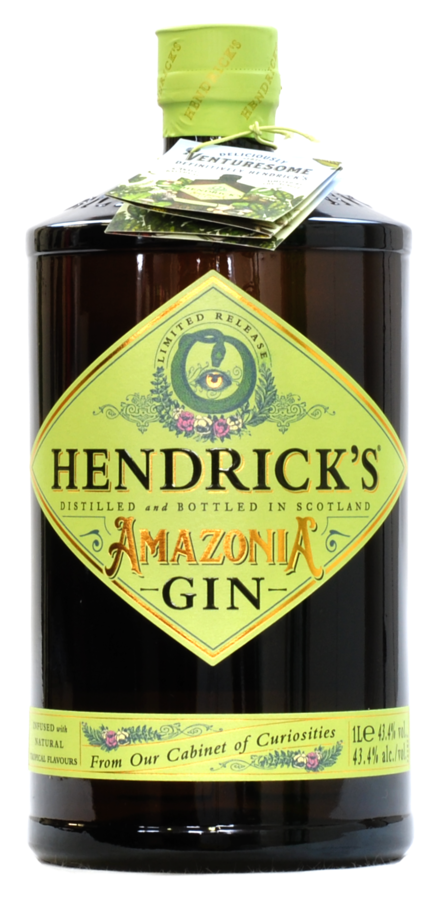 Hendrick's Gin AMAZONIA Gin 43,4% 1 l (čistá fľaša)