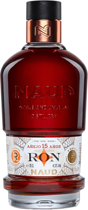 Naud Ron Añejo Panama 15y 41,3% 0,7 l (čistá fľaša)