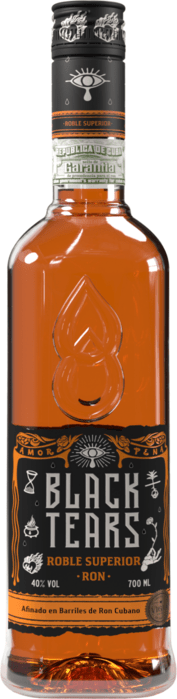 Black Tears Roble Superior Rum 40% 0,7 l (čistá fľaša)