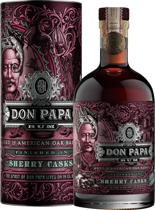 Don Papa Sherry Casks 45% 0,7 l (tuba)