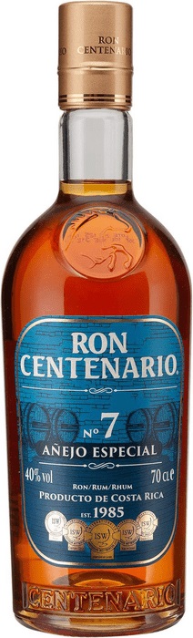 Ron Centenario Anejo Especial 7y 40% 0,7 l (čistá fľaša)