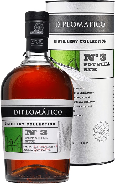 Diplomático No. 3 Pot Still Distillery Collection 47% 0,7 l (tuba)
