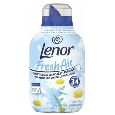 Lenor Fresh Air Sensitive koncentrovaná aviváž 0,476l na 34 pracích dávok