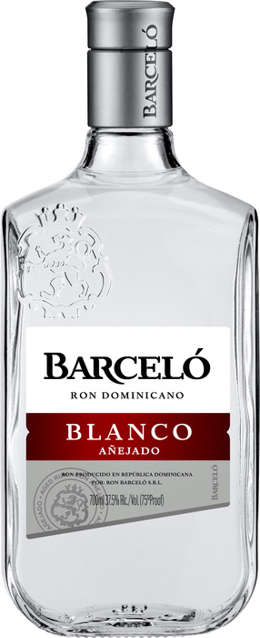 Ron Barcelo Blanco Rum 37,5% 0,7 l (čistá fľaša)