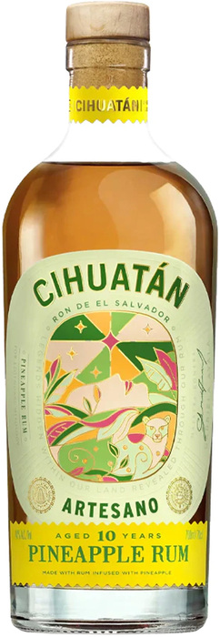 Cihuatán Artesano Pineapple 40% 0,7 l (čistá fľaša)