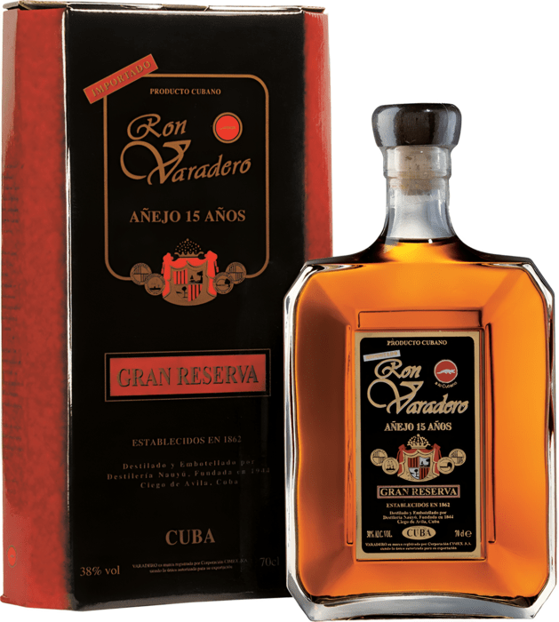 Varadero Anejo 15y 38% 0,7 l (kartón)