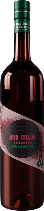 Ron Colón Salvadoreño Red Banana Oleo 40,5% 0,7 l (čistá fľaša)