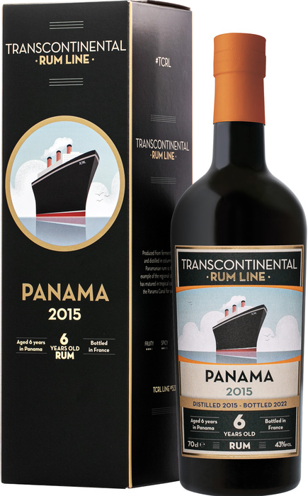 Transcontinental Rum Line Panama 2015 43% 0,7 l (karton)