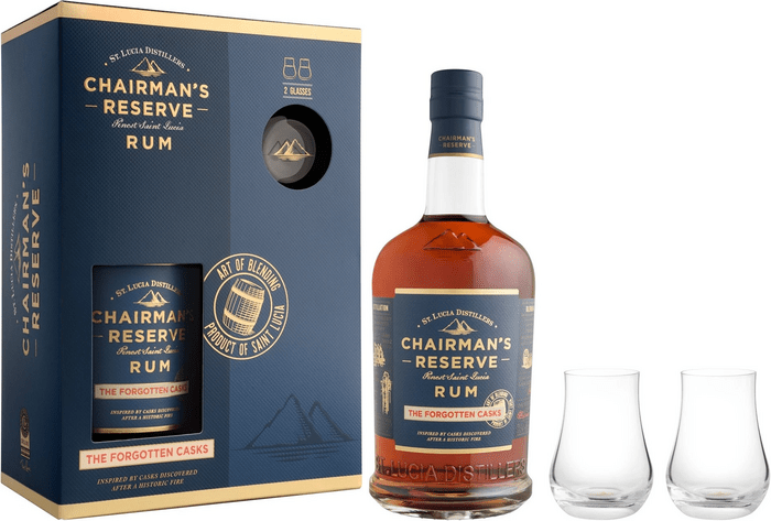 Chairman's Reserve Forgotten Casks 40% 0,7 l (dárčekové balenie 2 poháre)