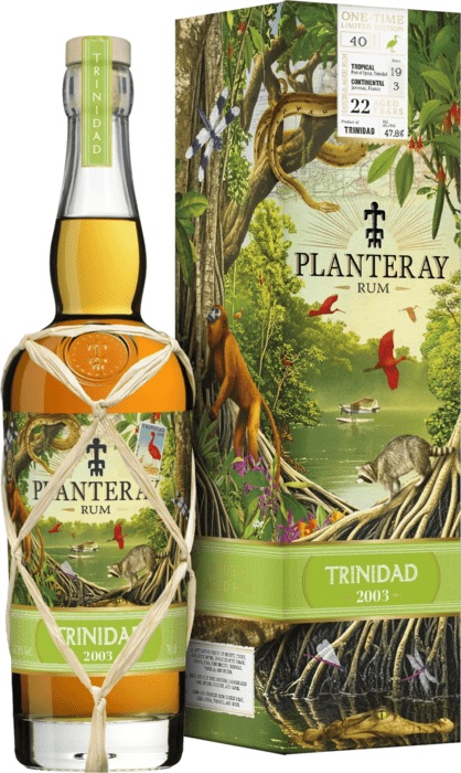 Plantation Planteray Single Vintage Trinidad 2003 47,8% 0,7 l (kartón)