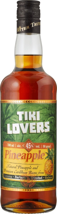 Tiki Lovers Pineapple 45% 0,7 l (čistá fľaša)