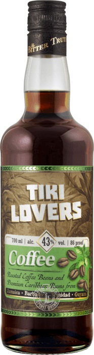 Tiki Lovers Coffee 43% 0,7 l (čistá fľaša)