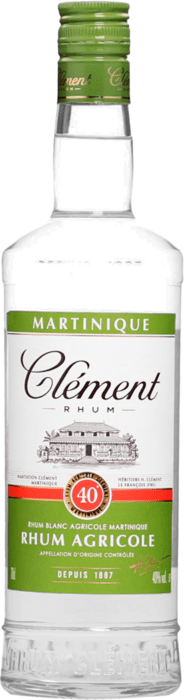 Clément Rhum Blanc Agricole 40% 0,7 l (čistá fľaša)