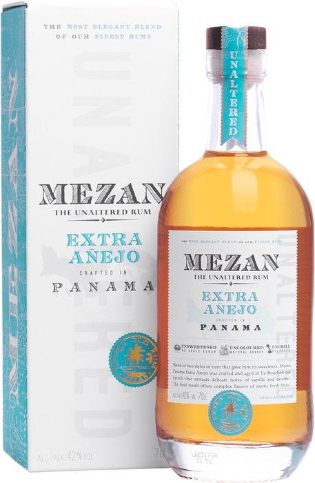 Mezan Panama Extra Anejo 42% 0,7 l (kartón)