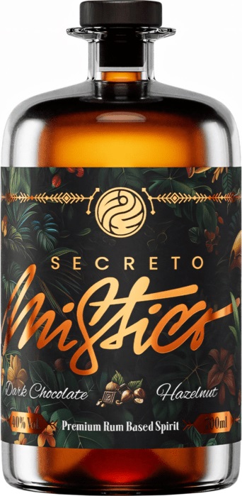 Secreto Mistico Dark Chocolate & Hazelnut 40% 0,7 L (čístá fľaša)