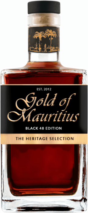 Gold of Mauritius Black 48 Edition 48% 0,7 l (čistá fľaša)