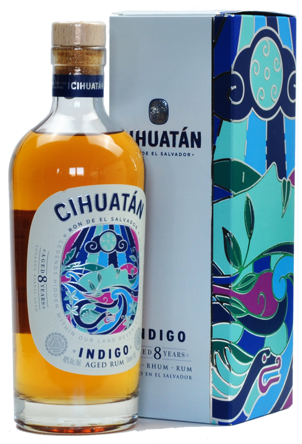 Cihuatán Indigo 8y 40% 0,7 l (kartón)