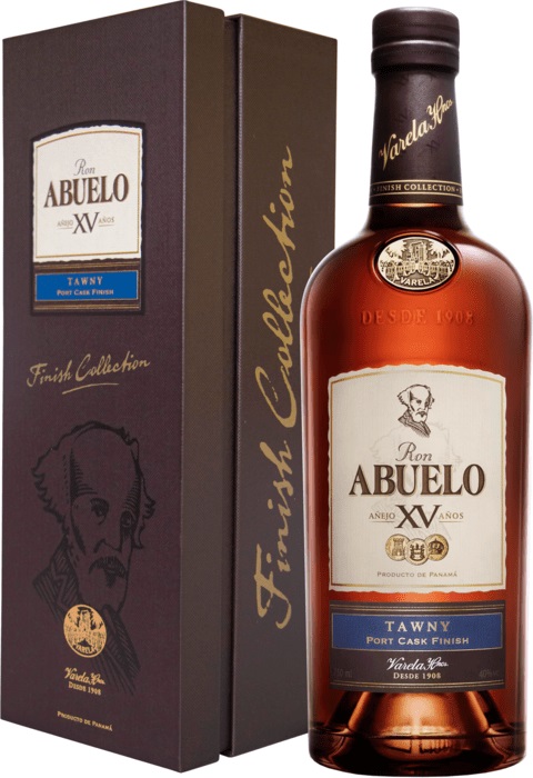 Abuelo XV Tawny Port Cask Finish 40% 0,7 l (kazeta)